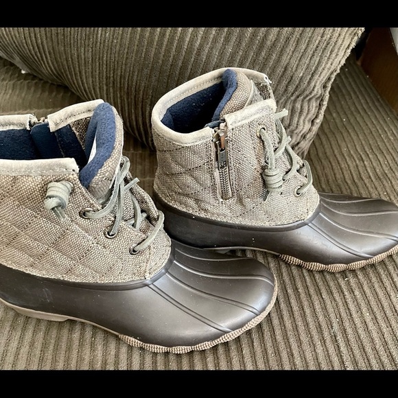 Sperry Waterproof Duck Boots, Insulated Rubber Rain or Snow Boots Women's Size 5 - Picture 6 of 11
